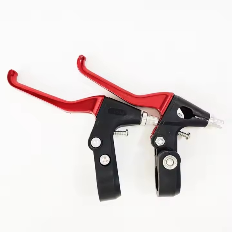 High Quality Red Bicycle Aluminum Alloy Brake Lever