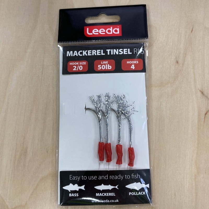 Leeda Sea Rig Mackerel Tinsel Fishing Hook