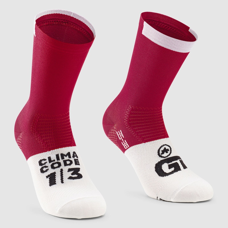 Calze Assos GT C2 – Rosso|35-38|39-42|43-46|Rosso