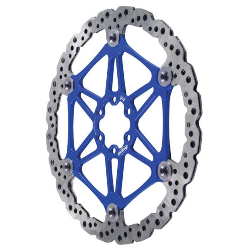 Hope Floating Disc Brake Rotor – 160mm 6-Bolt Blue