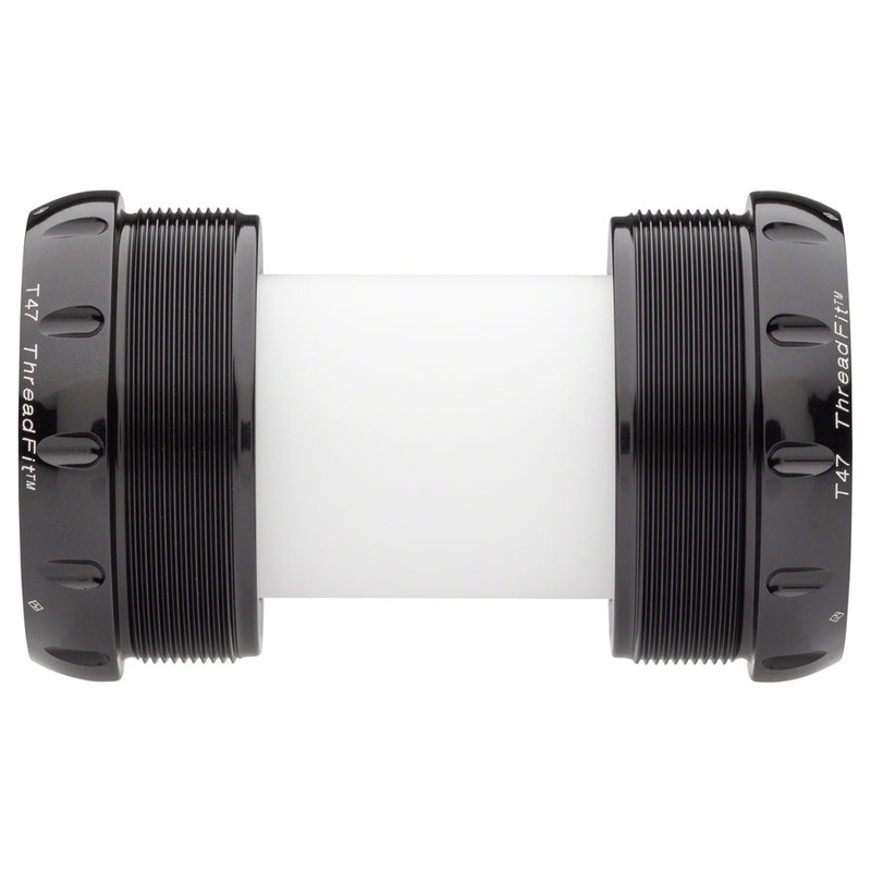 Chris King ThreadFit T47 30x Bottom Bracket Fit Kit 5 – T47 For 30mm Spindles BLK