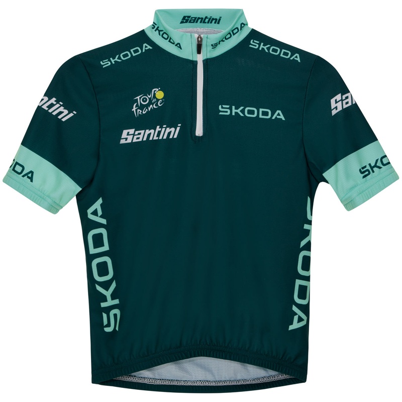Maglia Verde bambino Santini Tour de France 2025