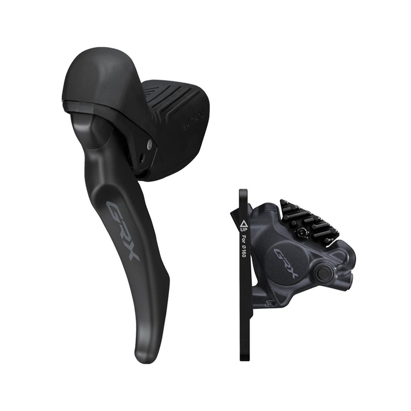 Shimano GRX BL-RX610 Brake/Shift Lever Kit (Black) (Flat Mount) (Left) (Brake Only) (BR-RX410 Caliper Included)