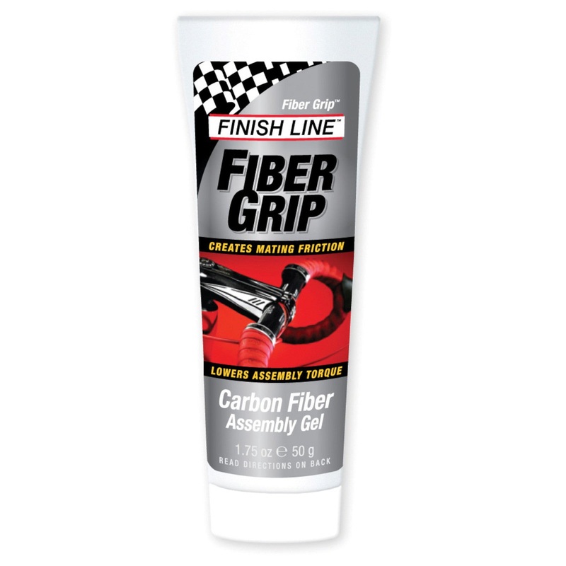 Finish Line Fiber Grip Carbon Fibre Assembly Gel Tube 1.75oz / 50ml Bike Grease