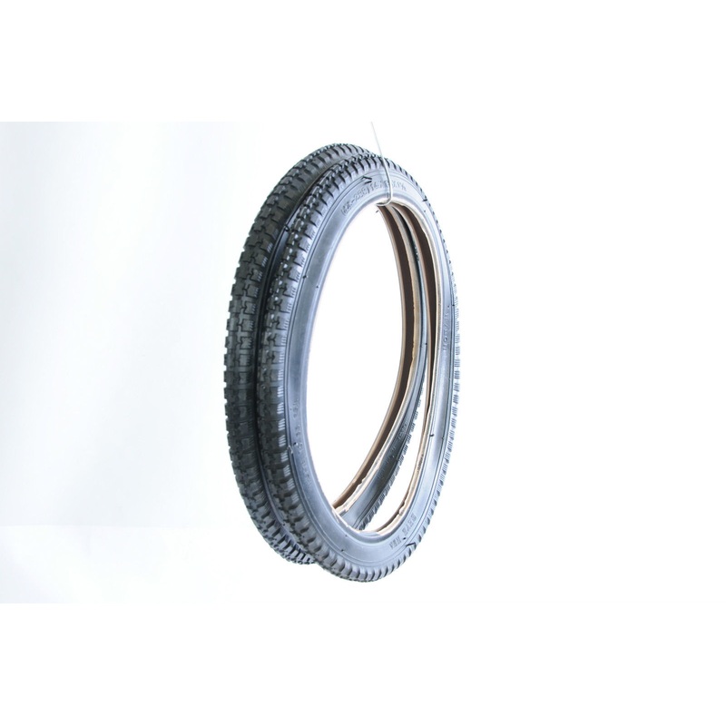 Pair Raleigh Record Moulton Size 16 x 1 3-8 Tyres