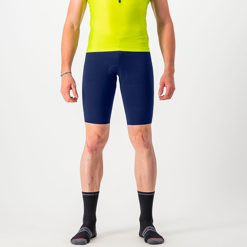 Pantaloncini Castelli Premio Tri Speed – Blu